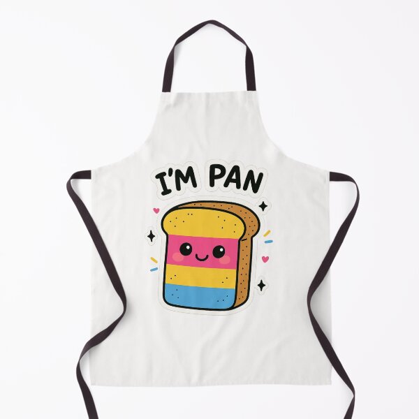 Item preview, Cute Pansexual Bread Character with Rainbow Colors designed and sold by Places On Earth.