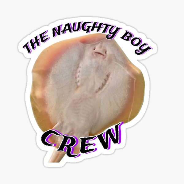 Item preview, The Naughty Boy Crew aka The Stingrays designed and sold by VeryVivid.
