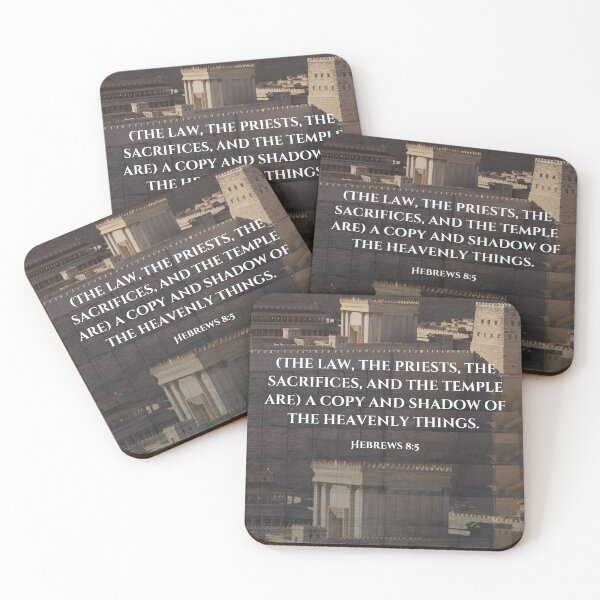 Item preview, The Law is a copy of the heavenly things - Hebrews 8 designed and sold by stella literarium.