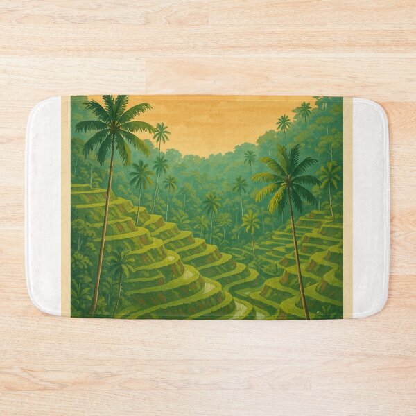 Item preview, Tegallalang Rice Terraces at Sunset in Bali designed and sold by Places On Earth.
