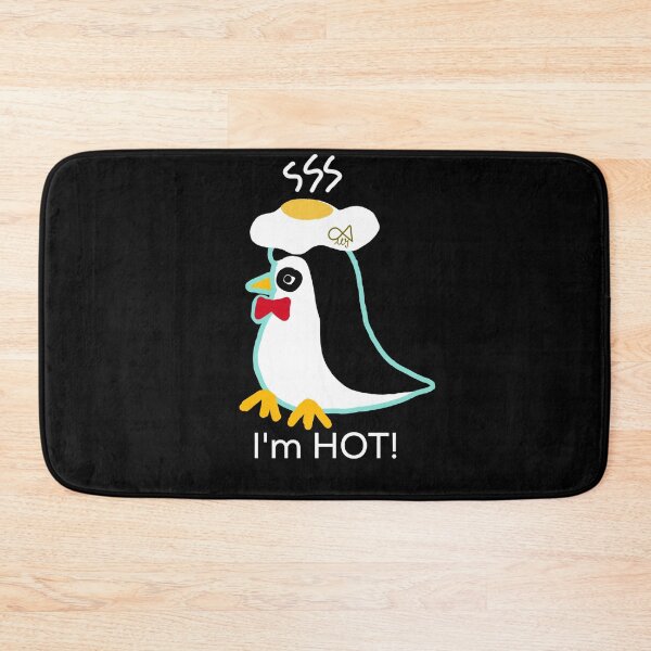Item preview, LaMaisonOfMY The Egghead Forecast: Sunny, Silly & Seriously Too Hot! Penguin COLLECTION No.6 WHITE TEXT designed and sold by LaMaisonOfMY.