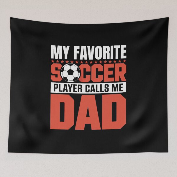 Item preview, Father’s Day Soccer  My Favorite Player Calls Me Dad designed and sold by artcultreone.