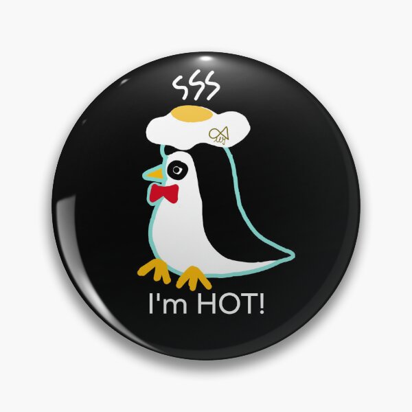 Item preview, LaMaisonOfMY The Egghead Forecast: Sunny, Silly & Seriously Too Hot! Penguin COLLECTION No.6 WHITE TEXT designed and sold by LaMaisonOfMY.