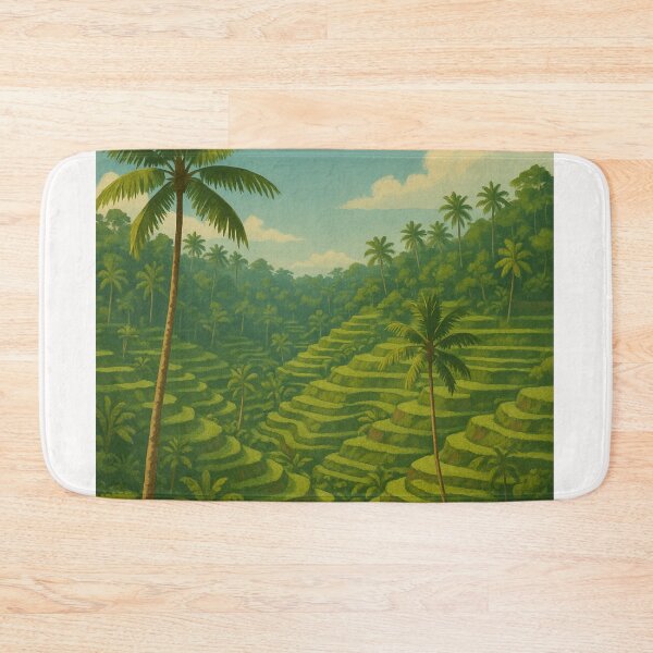 Item preview, Tegallalang Green Terraces in Tropical Bali designed and sold by Places On Earth.