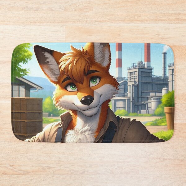 Item preview, Fox of the Foundry designed and sold by nikkolaus.