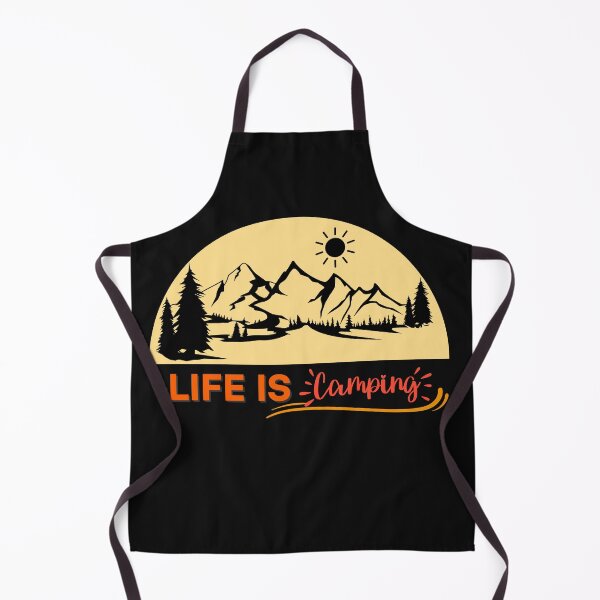 Item preview, life is camping designed and sold by nuchy.