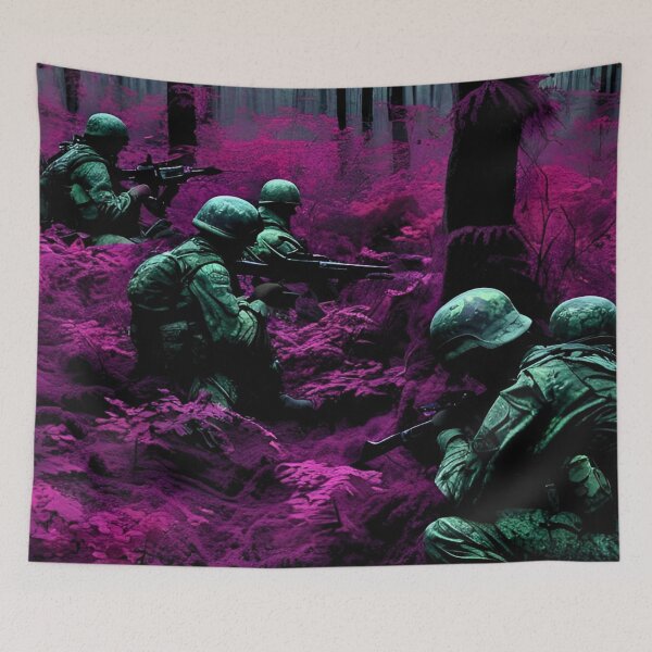 Item preview, Neon Flecktarn Tactical Camo in Olive Mahogany designed and sold by CamouflageLab.