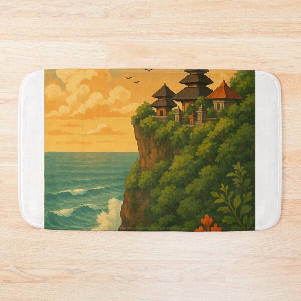 Item preview, Uluwatu Coastal Temples and Ocean Cliffs in Bali designed and sold by Places On Earth.