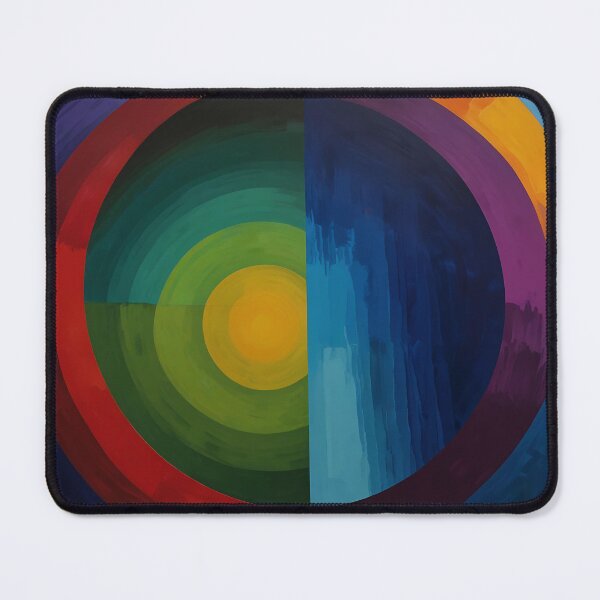 Item preview, Color Harmony Circle - Modern Abstract Art designed and sold by VA Design.