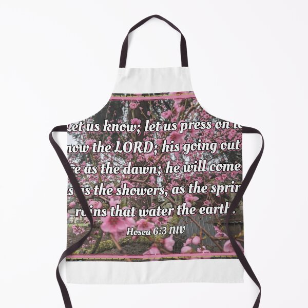 Item preview, Hosea 6:3 He will come as the spring rains designed and sold by stella literarium.