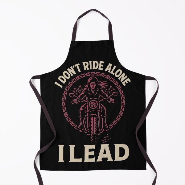 Item preview, I Don't Ride Alone I Lead Motorrad Bikerin designed and sold by LuminOrb.