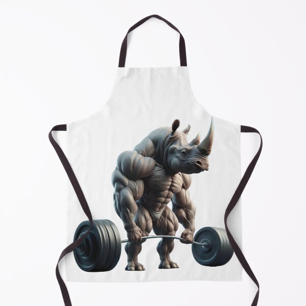 Artikelvorschau, Nashorn-Bodybuilder entworfen und verkauft von TeezyDezignes.