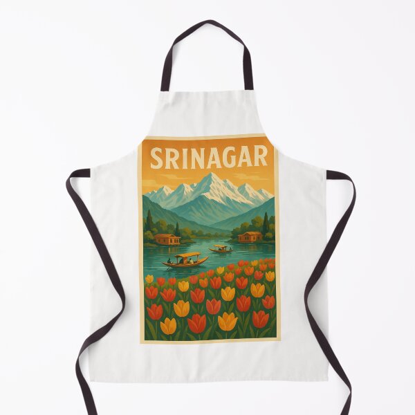 Item preview, Srinagar Tulips and Shikara Boats on Dal Lake designed and sold by Places On Earth.