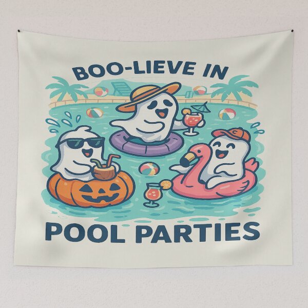 Item preview, Boo-lieve in Pool Parties – A Splash of Summerween designed and sold by Rajasekar.