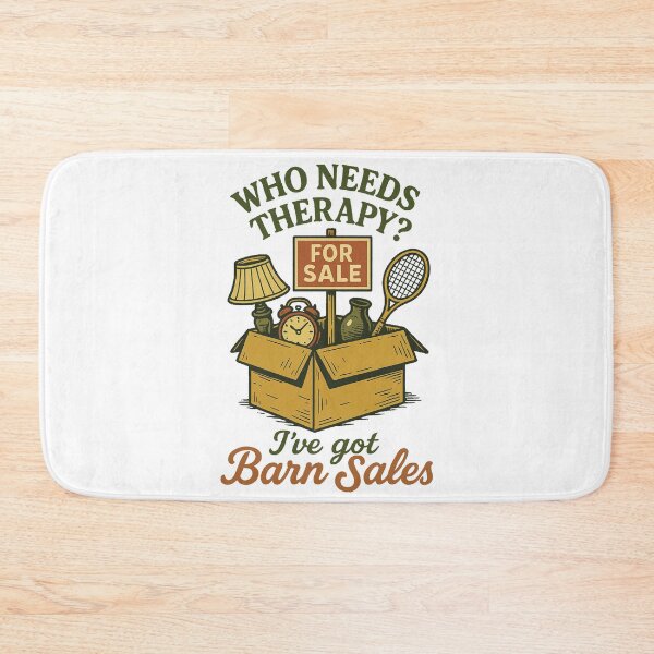 Item preview, Who Needs Therapy I Have Barn Sales designed and sold by LuminOrb.