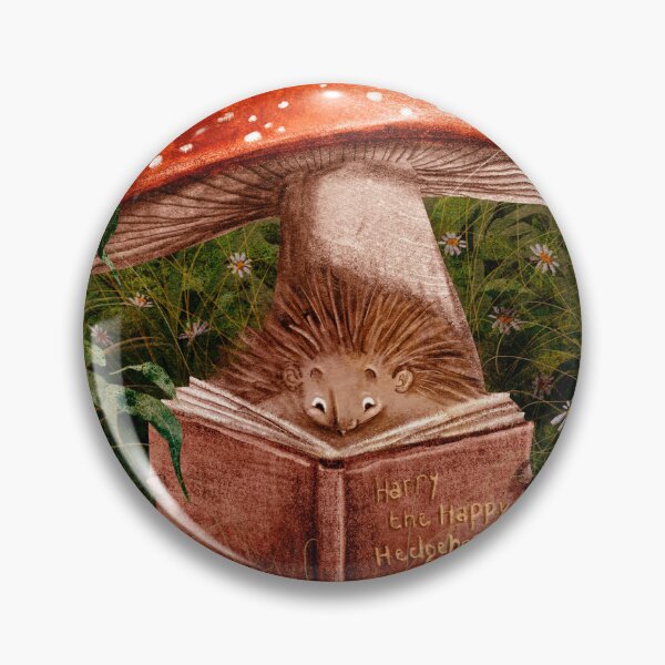 Item preview, Harry the Happy Hedgehog designed and sold by Lauren Pletinckx.