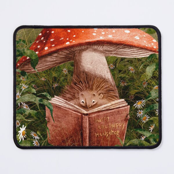 Item preview, Harry the Happy Hedgehog designed and sold by Lauren Pletinckx.