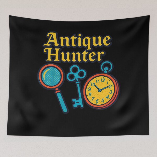 Item preview, Antique Hunter Flea Market Collector Retro designed and sold by LuminOrb.