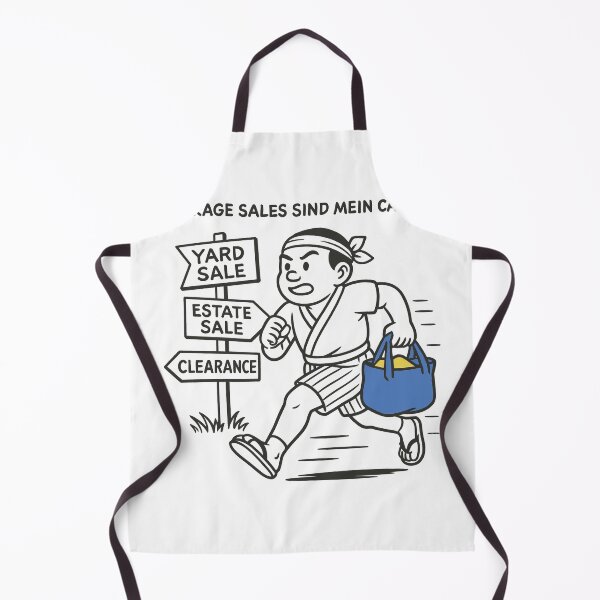 Item preview, Garage Sales Are My Cardio Retro Style designed and sold by LuminOrb.