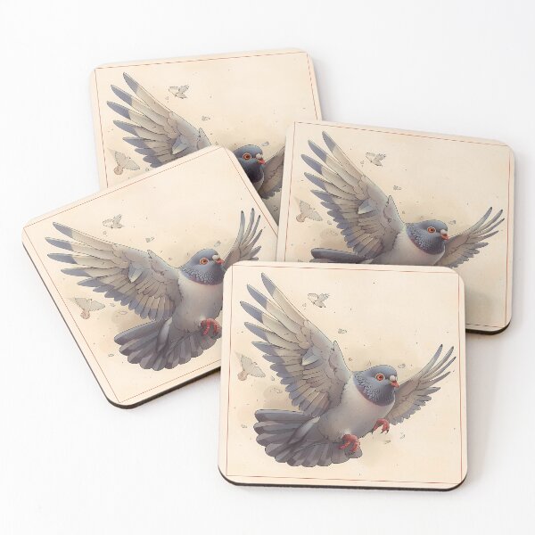 Item preview, Humorous illustration of birds. Dove designed and sold by Ariadna de Raadt.
