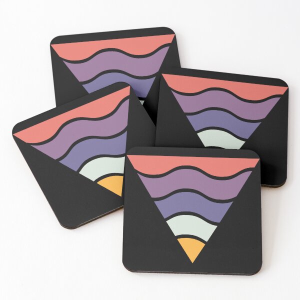 Item preview, Colorful Wave Triangle designed and sold by shekimaksuti.