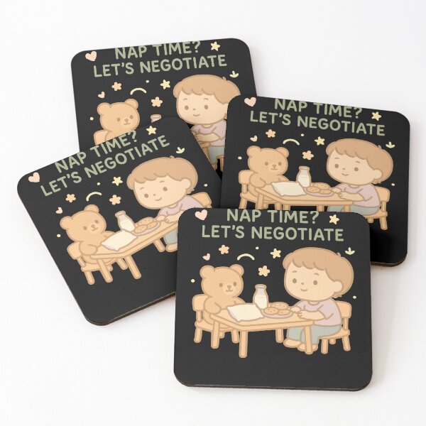 Item preview, Nap Time Let's Negotiate Funny Kindergarten designed and sold by LuminOrb.