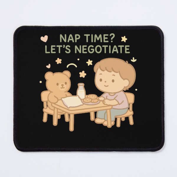 Item preview, Nap Time Let's Negotiate Funny Kindergarten designed and sold by LuminOrb.