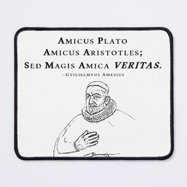 Item preview, Puritan William Ames quote designed and sold by stella literarium.