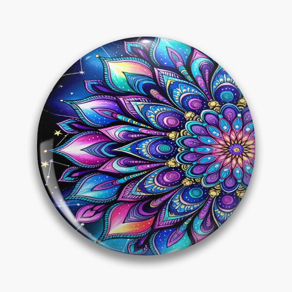 Item preview, Cosmic Mandala in Vibrant Colors designed and sold by Exodoi.