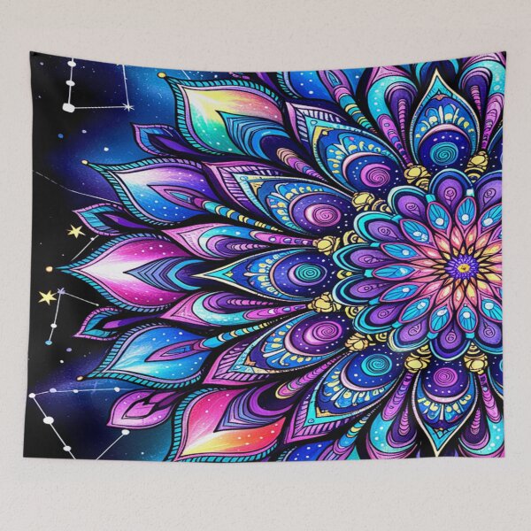 Item preview, Cosmic Mandala in Vibrant Colors designed and sold by Exodoi.