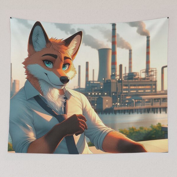 Item preview, Industry in the Fox's Eyes designed and sold by nikkolaus.
