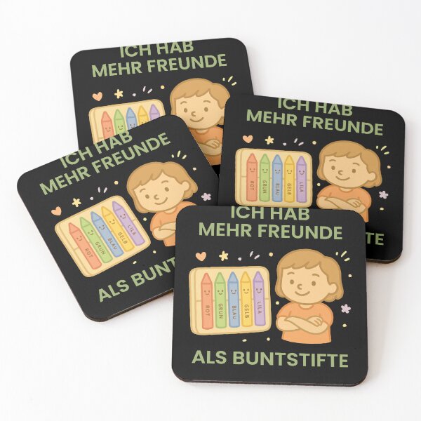Item preview, I Have More Friends Than Crayons In The designed and sold by LuminOrb.