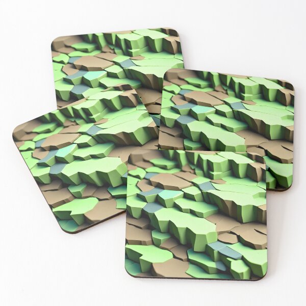 Item preview, 3D Raindrop Tactical Camo in Moss and Bark designed and sold by CamouflageLab.