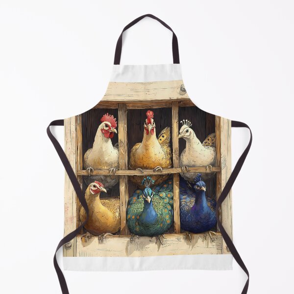 Item preview, Peacock and Chickens designed and sold by Ariadna de Raadt.