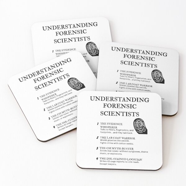 Item preview, Understanding Forensic Scientists – Funny Crime Lab Life Definitions designed and sold by PsyFlow35.