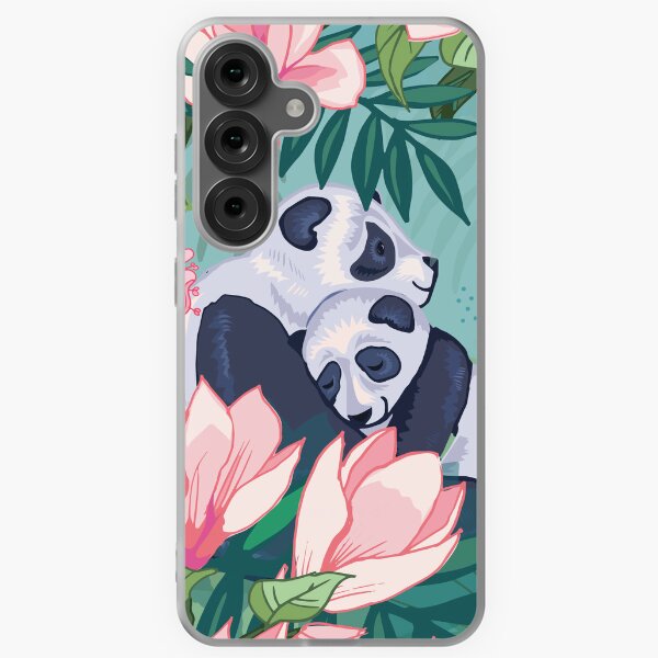 Resting By The Magnolia Blossom and Lotus Flowers Samsung Galaxy Soft Case