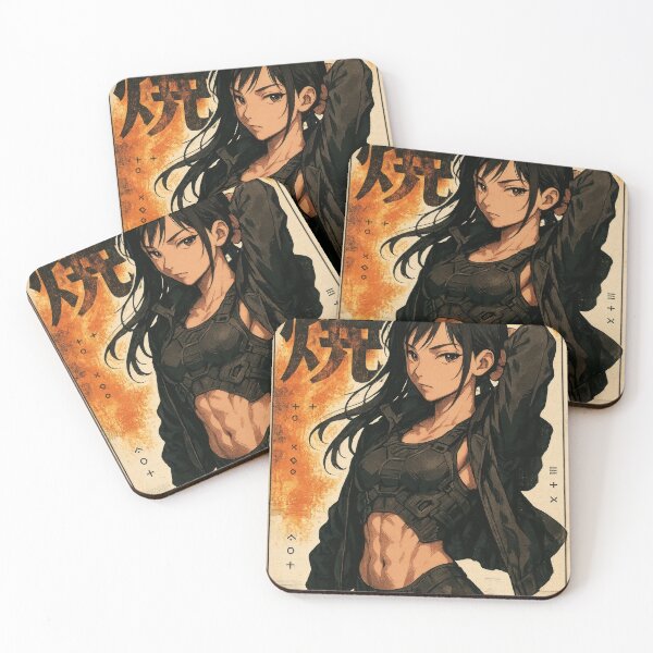 Item preview, Burn Core // Tactical Anime Warrior in Revision Mode designed and sold by Hirvipelto.