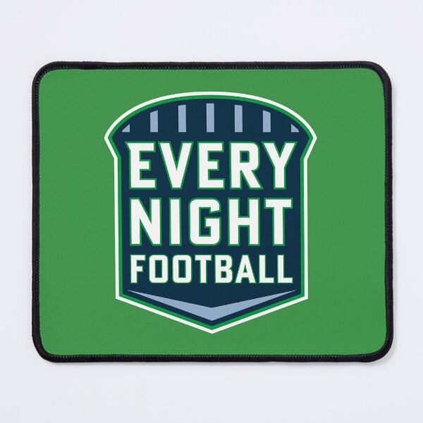 Item preview, Every Night Football - Partial Badge Logo (on green) designed and sold by GX3-Creative.