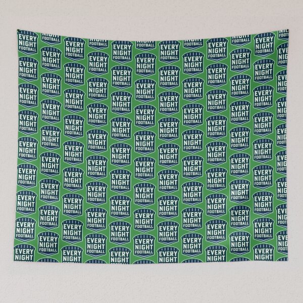 Item preview, Every Night Football - Partial Badge Logo (on green) designed and sold by GX3-Creative.