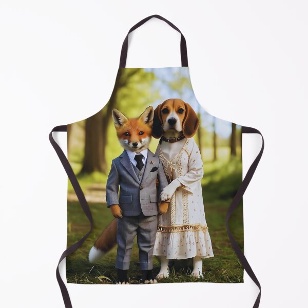 Item preview, Fox and Beagle Walk Through the Forest designed and sold by StaggDevon.