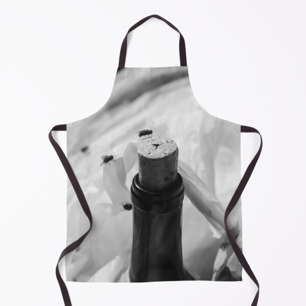 Item preview, top of wine bottle with flies designed and sold by felipequeiroz.