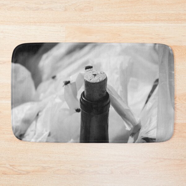 Item preview, top of wine bottle with flies designed and sold by felipequeiroz.