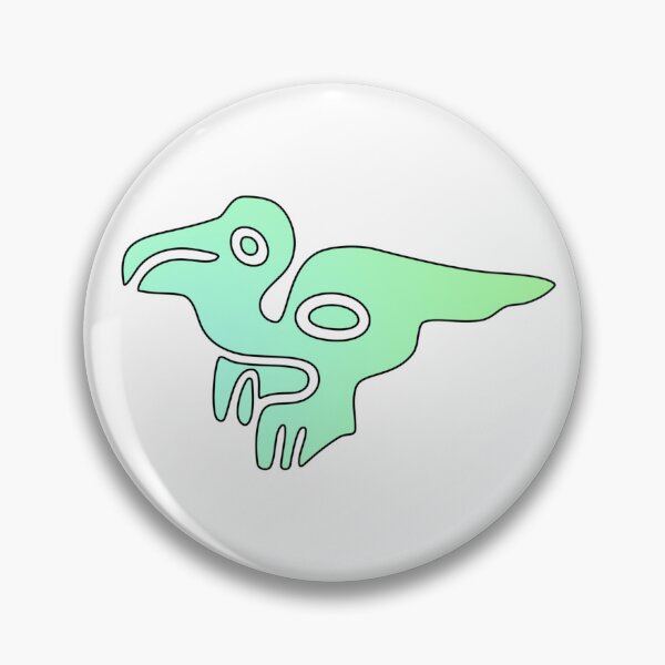 Item preview, Nazca Line - Green Macaw designed and sold by kernowerno.