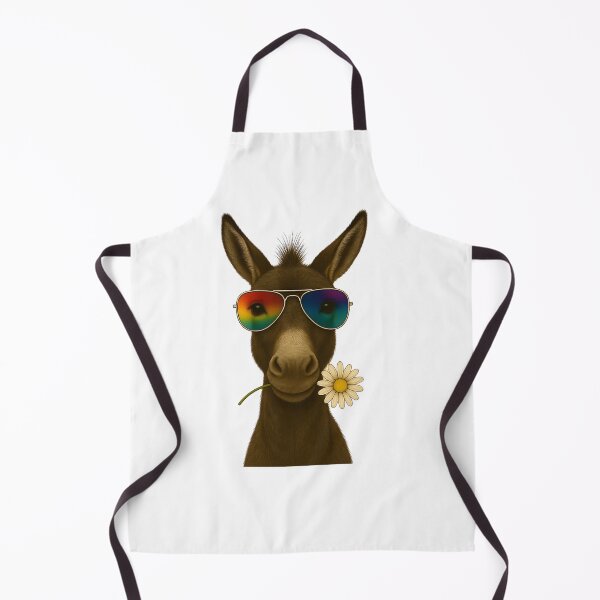 Item preview, Cool donkey with flower – The charmer with style designed and sold by nkhookysun.