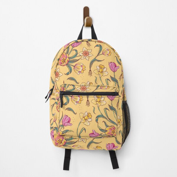 Item preview, Tulips and Daffodils on Golden Yellow designed and sold by Angie Spurgeon.