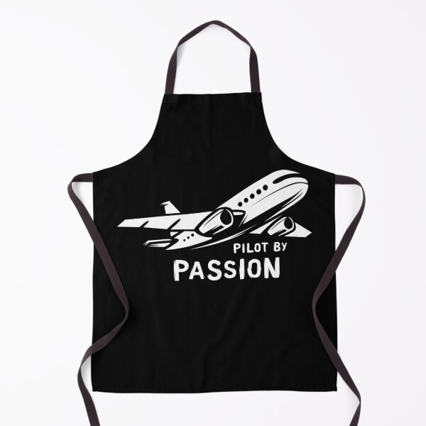 Item preview, Pilot by Passion - Airplane Illustration Aviation designed and sold by AndreMi.