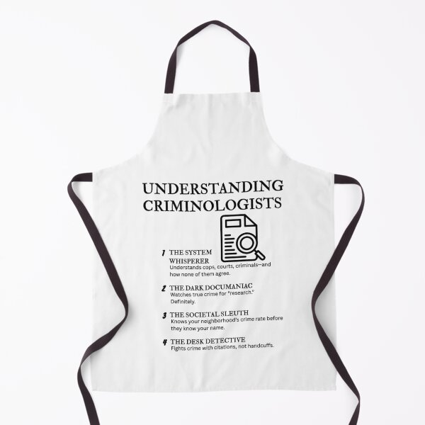 Item preview, Understanding Criminologists – Funny Crime Theory Life Definitions designed and sold by PsyFlow35.