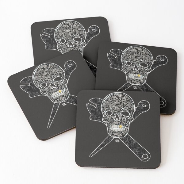 Item preview, Technician Skull designed and sold by yiridesigns.