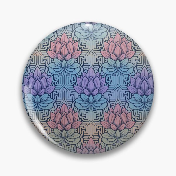 Item preview, Tranquil Lotus Maze designed and sold by Angry Swan Designs.