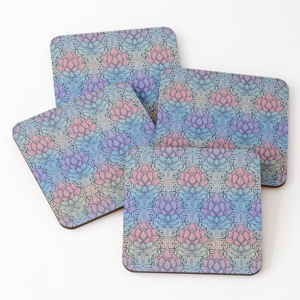 Item preview, Tranquil Lotus Maze designed and sold by Angry Swan Designs.